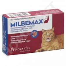 Milbemax wormer for cats - 2 -8kg advantageous pack